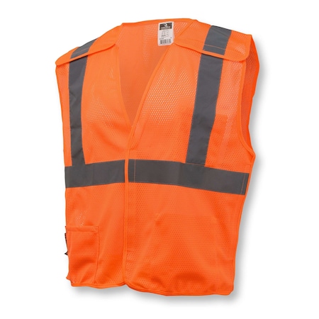 Radians Hi-Vis Econ TpR/Cl2 Bkwy Mesh Safety Vst-Org-M SV4OMM
